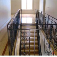 Black Indoor Wrought Iron Balustrade