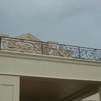 Black Outdoor Wrought Iron Balustrade Wrought iron steel balustrade
