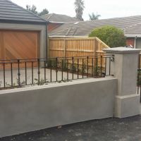 Black Outdoor Wrought Iron Fence Catebury