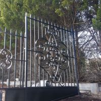 Black Outdoor Wrought Iron Fence Warrandyte