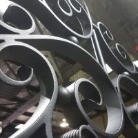 Black Ornamental Wrought Iron 