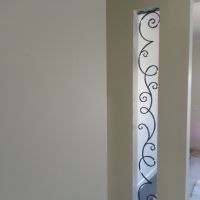 Indoor Ornamental Black Wrought Iron 