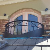Black Outdoor Wrought Iron Window Grills Warrandyte